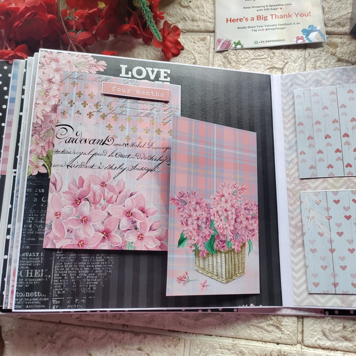 Customized Mom To Be Scrapbook