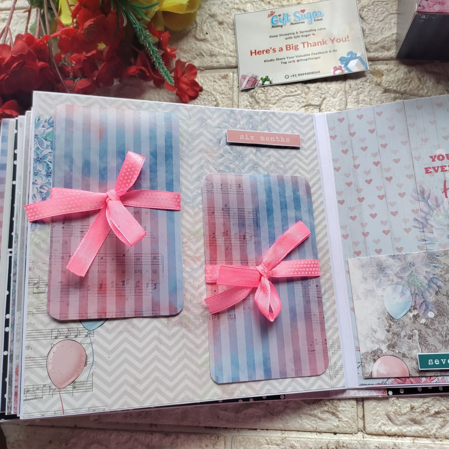 Customized Mom To Be Scrapbook