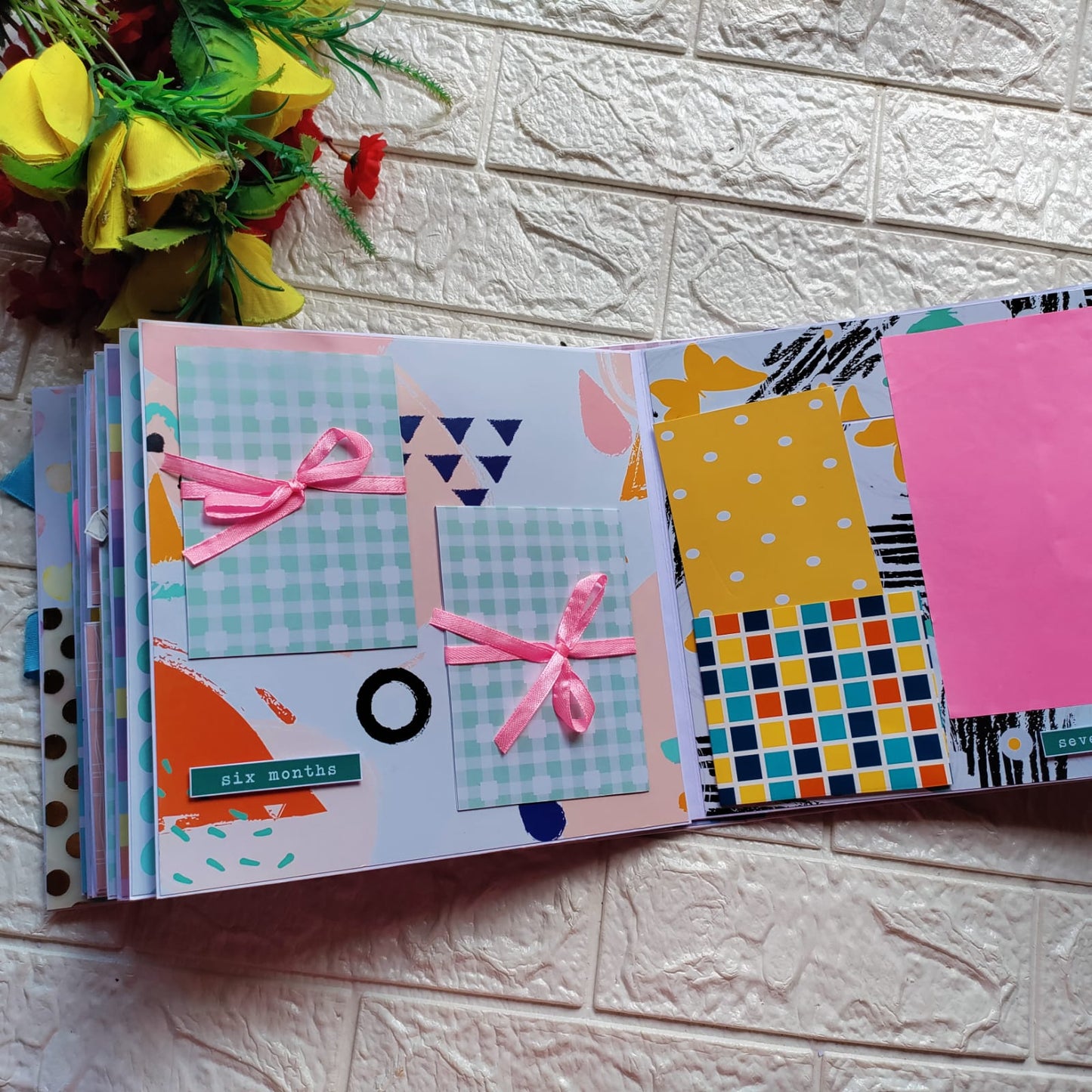 Customized Mom To Be Scrapbook