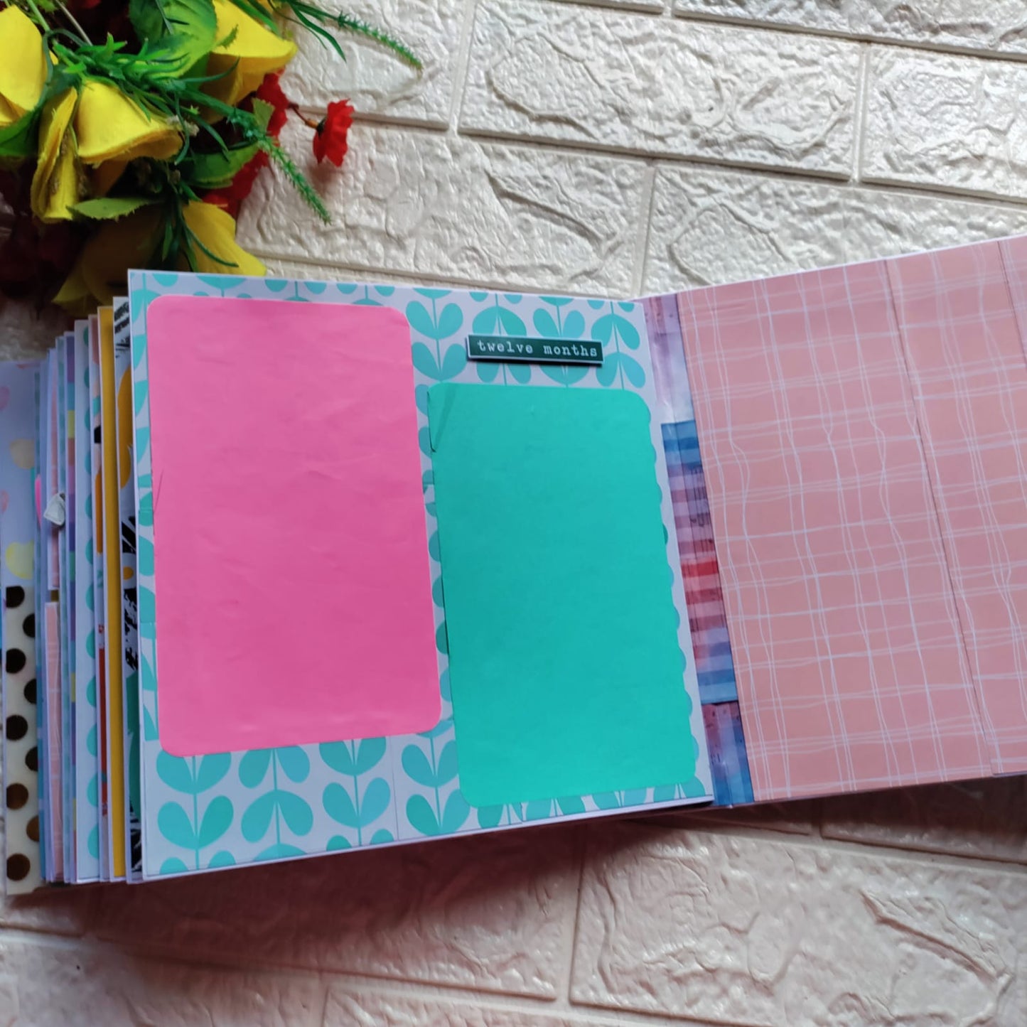 Customized Mom To Be Scrapbook