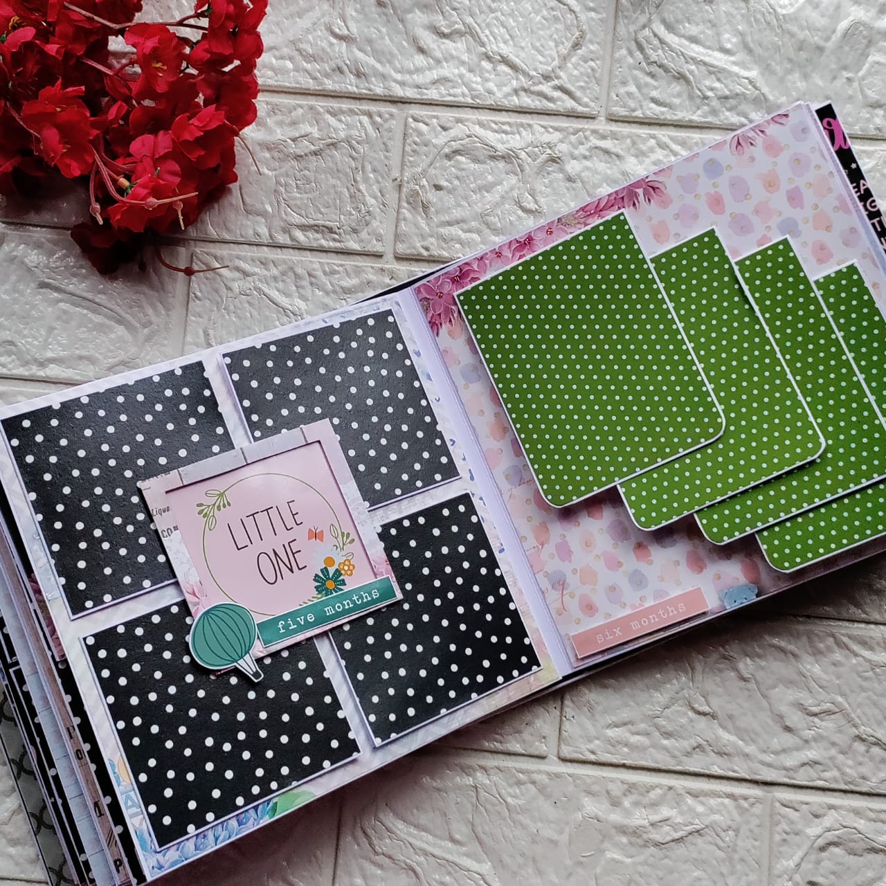 Customized Mom To Be Scrapbook