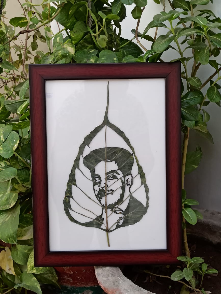 Customized Leaf Art Frame