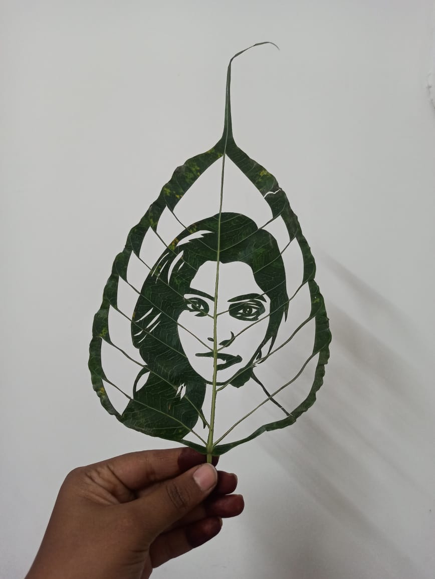 Customized Leaf Art Frame