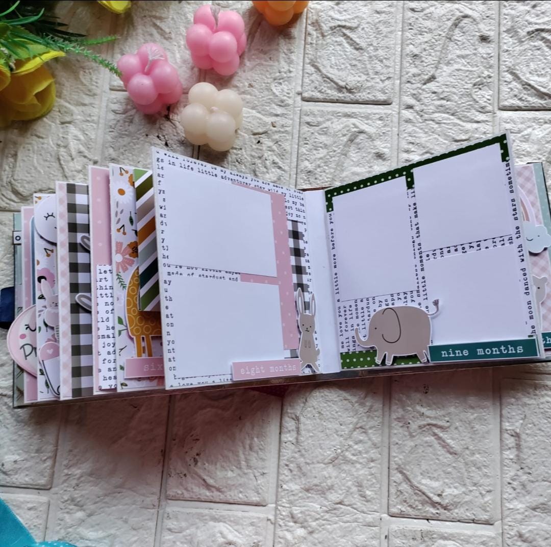 Customized Small Size Mom to Be Scrapbook