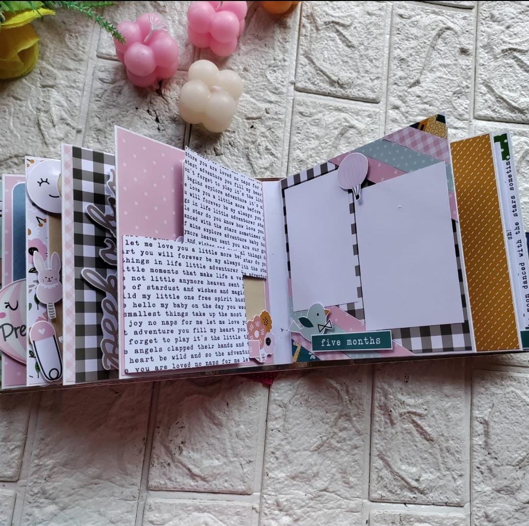 Customized Small Size Mom to Be Scrapbook