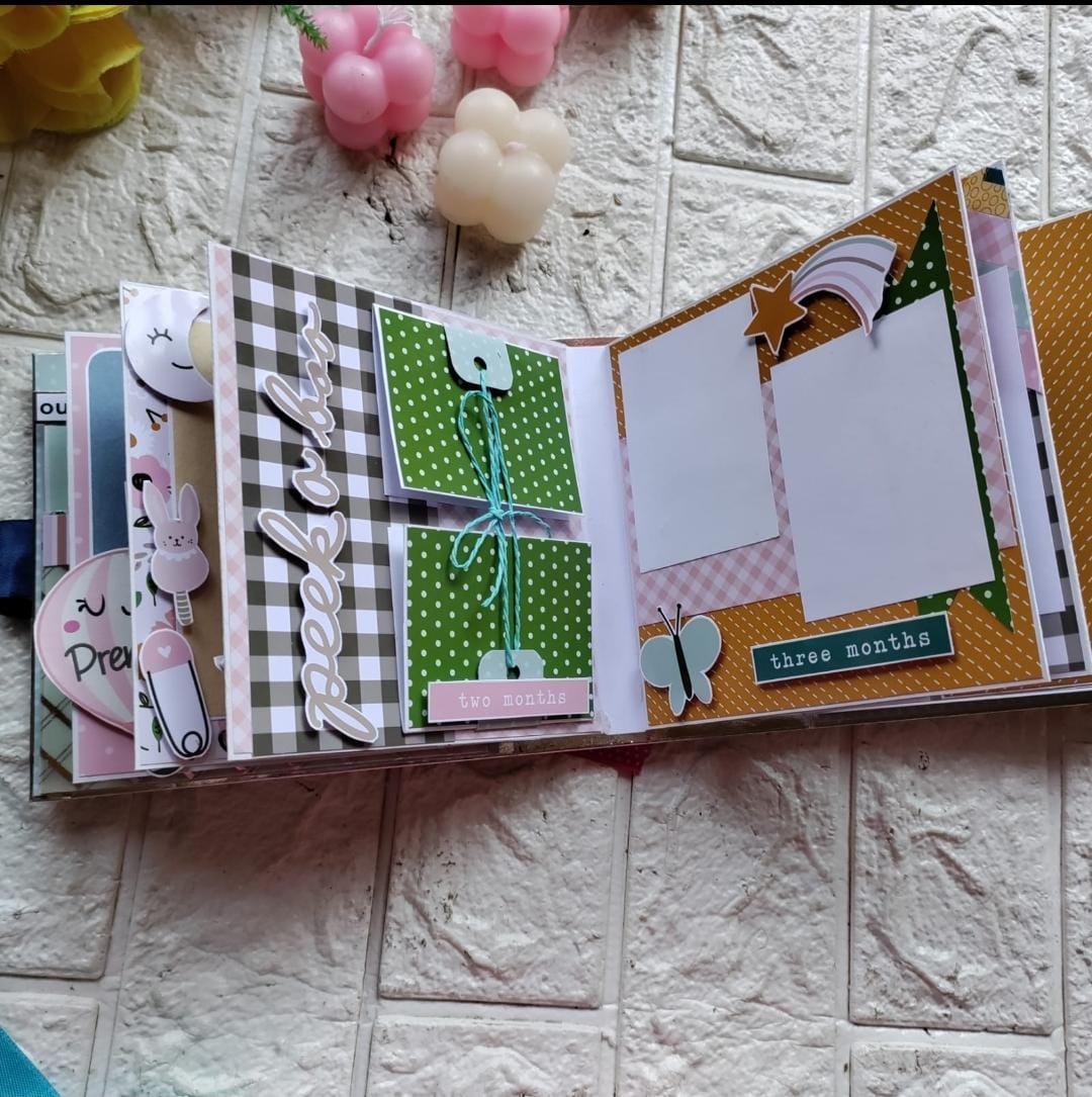 Customized Small Size Mom to Be Scrapbook