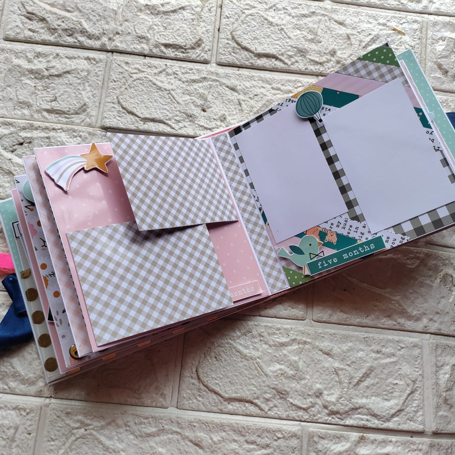 Customized Small Size Mom to Be Scrapbook