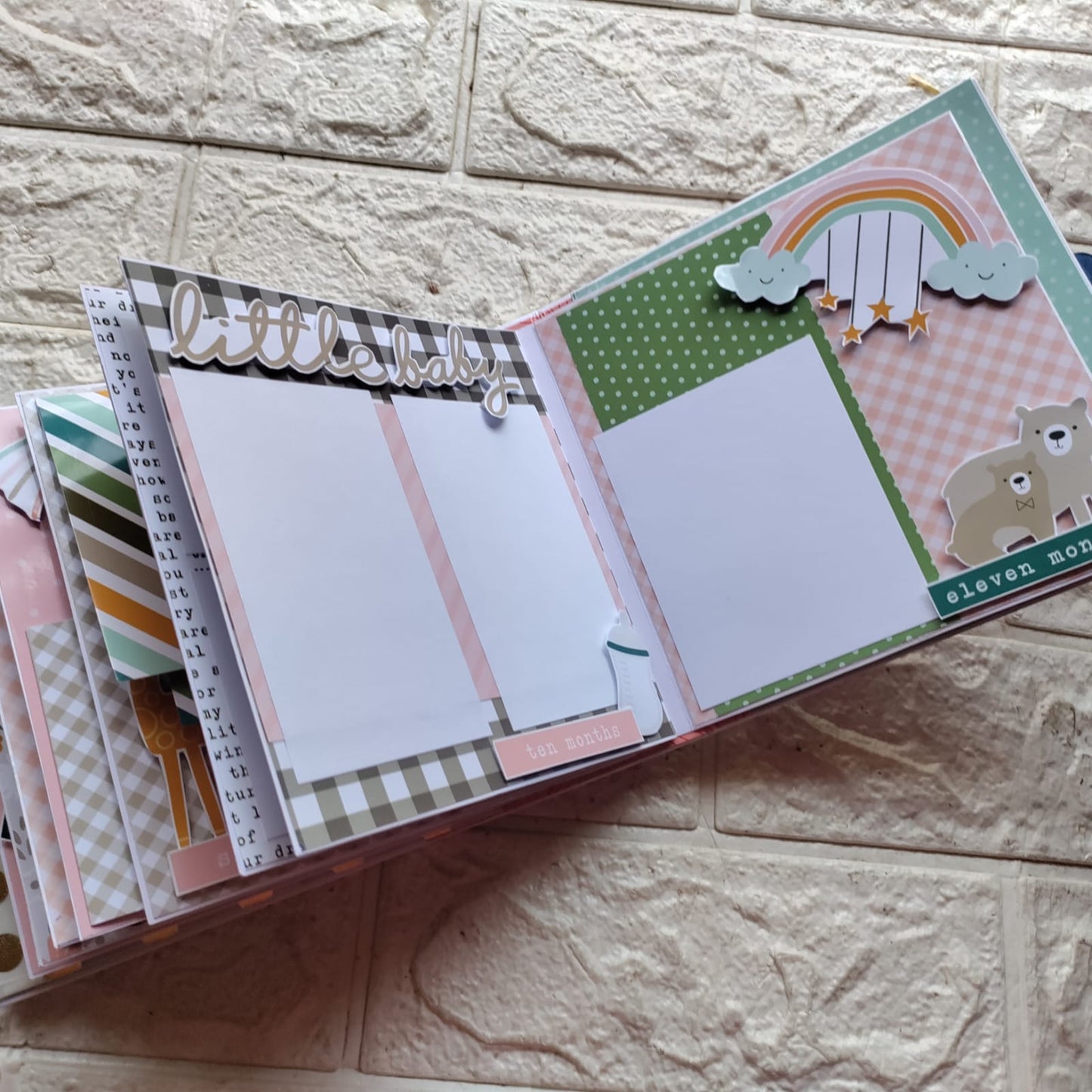 Customized Small Size Mom to Be Scrapbook