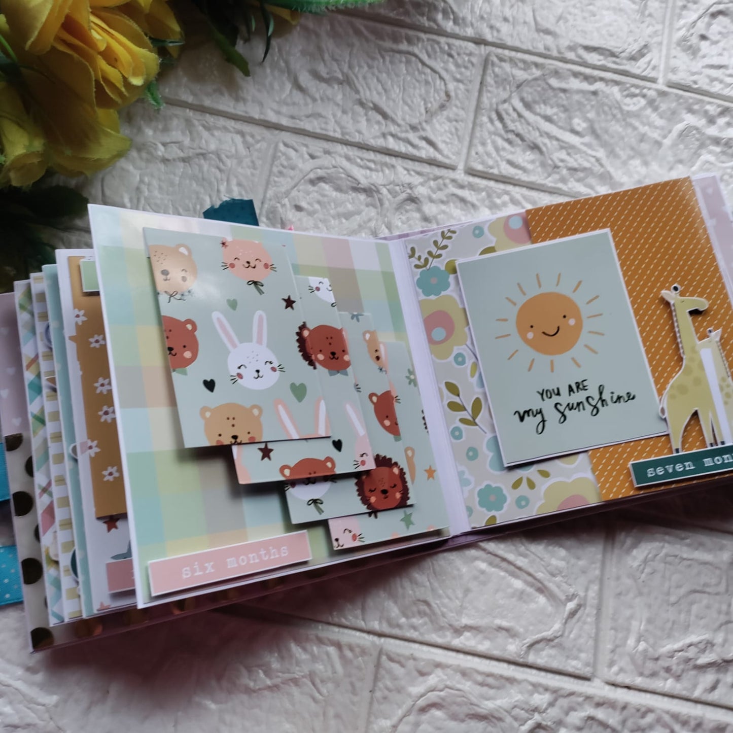 Customized Small Size Mom to Be Scrapbook