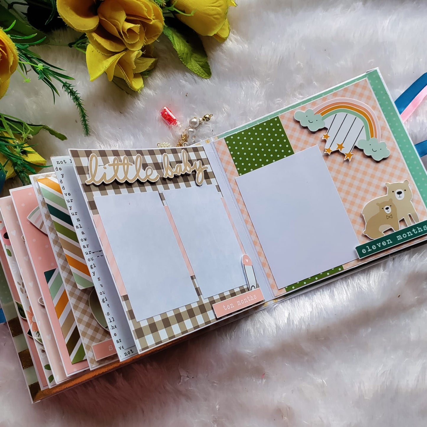 Customized Small Size Mom to Be Scrapbook