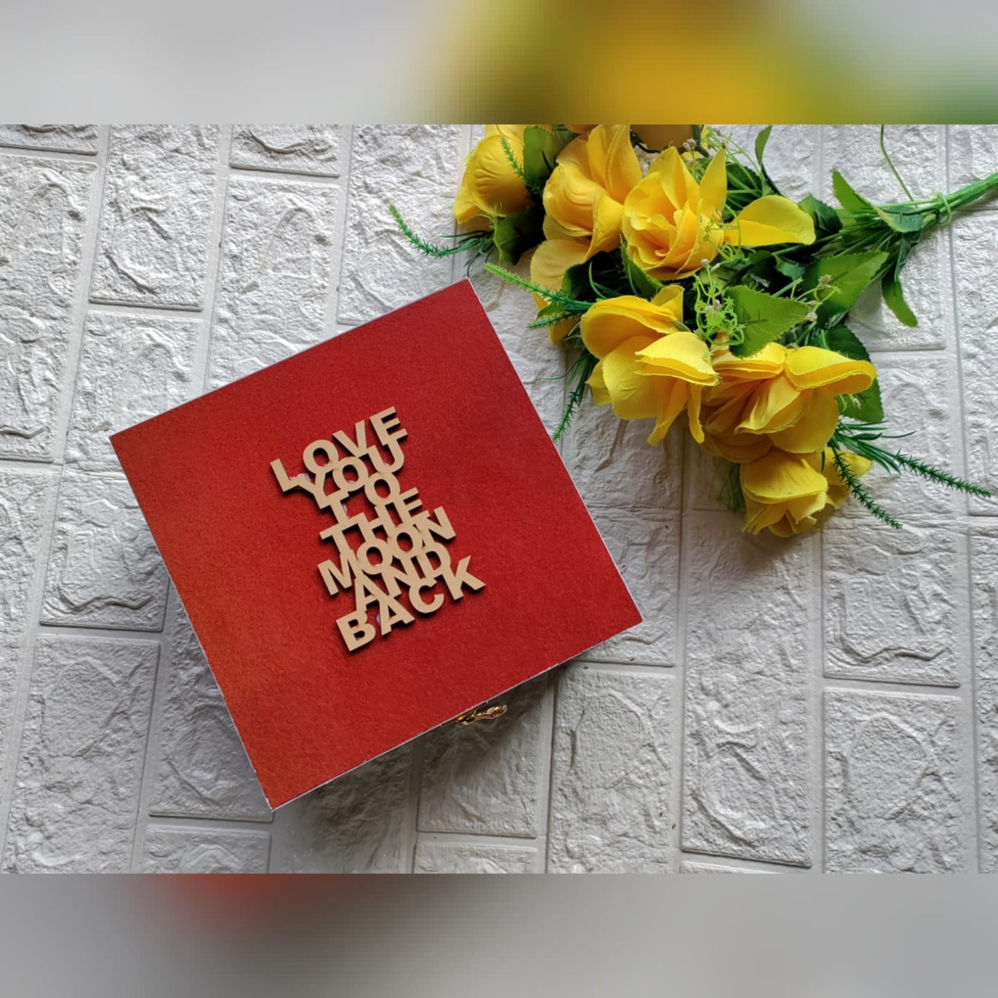 Customized Love you to the Moon and Back Scrapbook