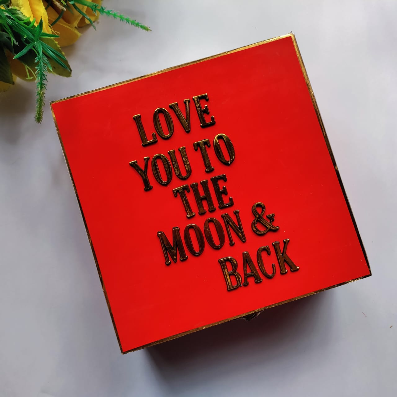 Customized Love you to the Moon and Back Scrapbook