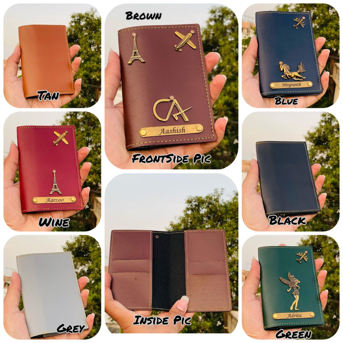 Customised Passport Cover