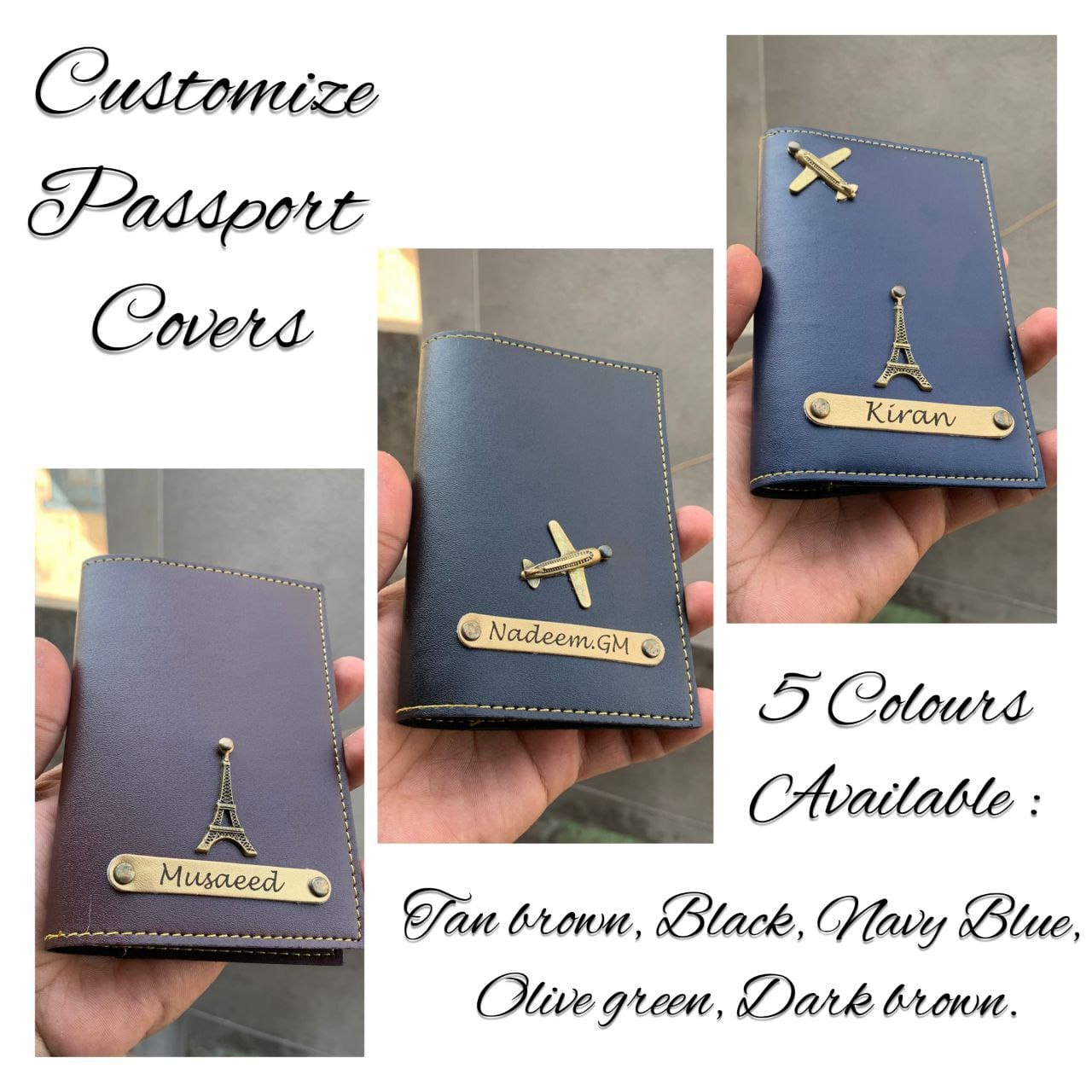 Customised Passport Cover