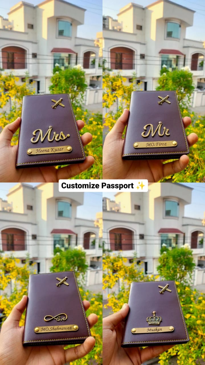 Customised Passport Cover