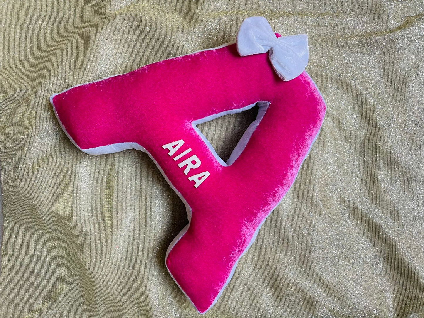 Customized Initial Cushion / Letter Cushion