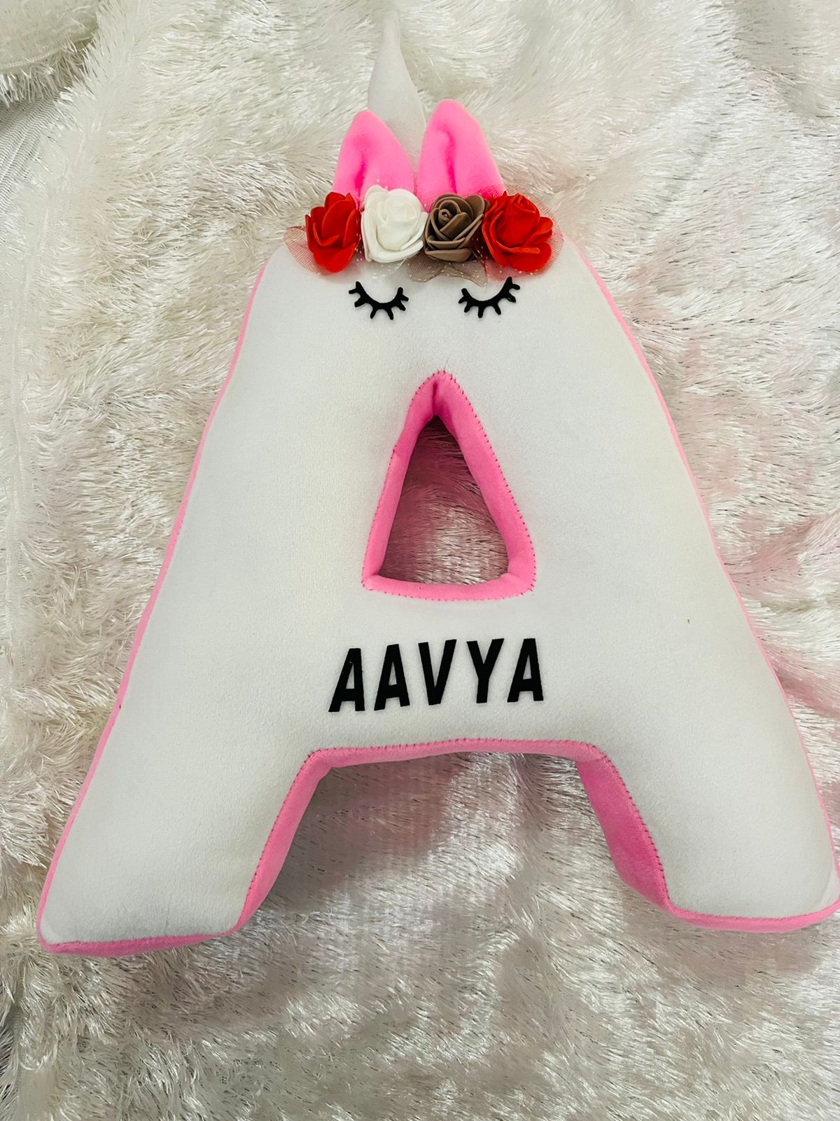 Customized Initial Cushion / Letter Cushion