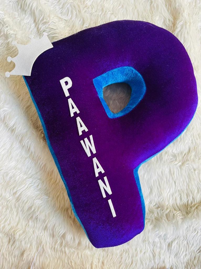 Customized Initial Cushion / Letter Cushion