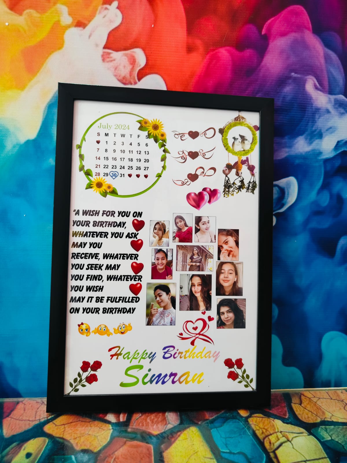 Customized Photo Frame