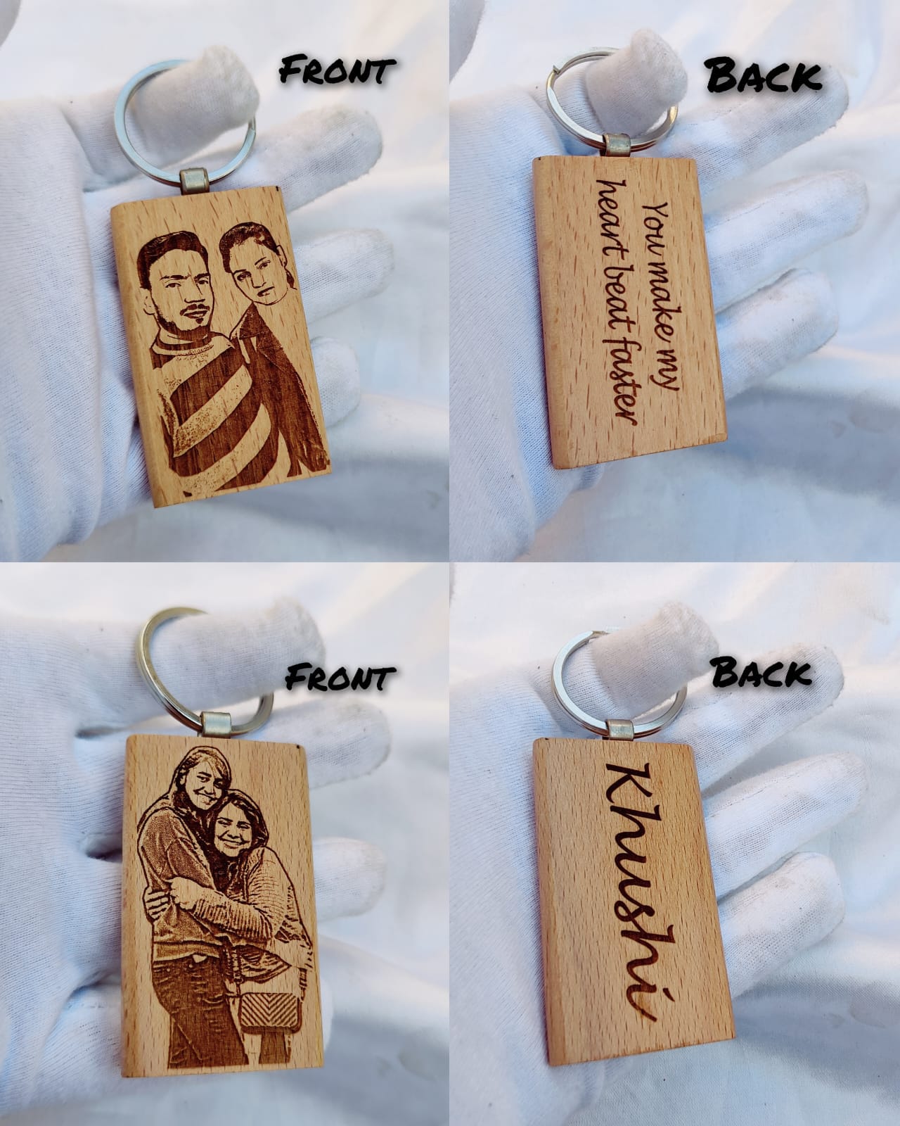 Customized Engraving Keychain