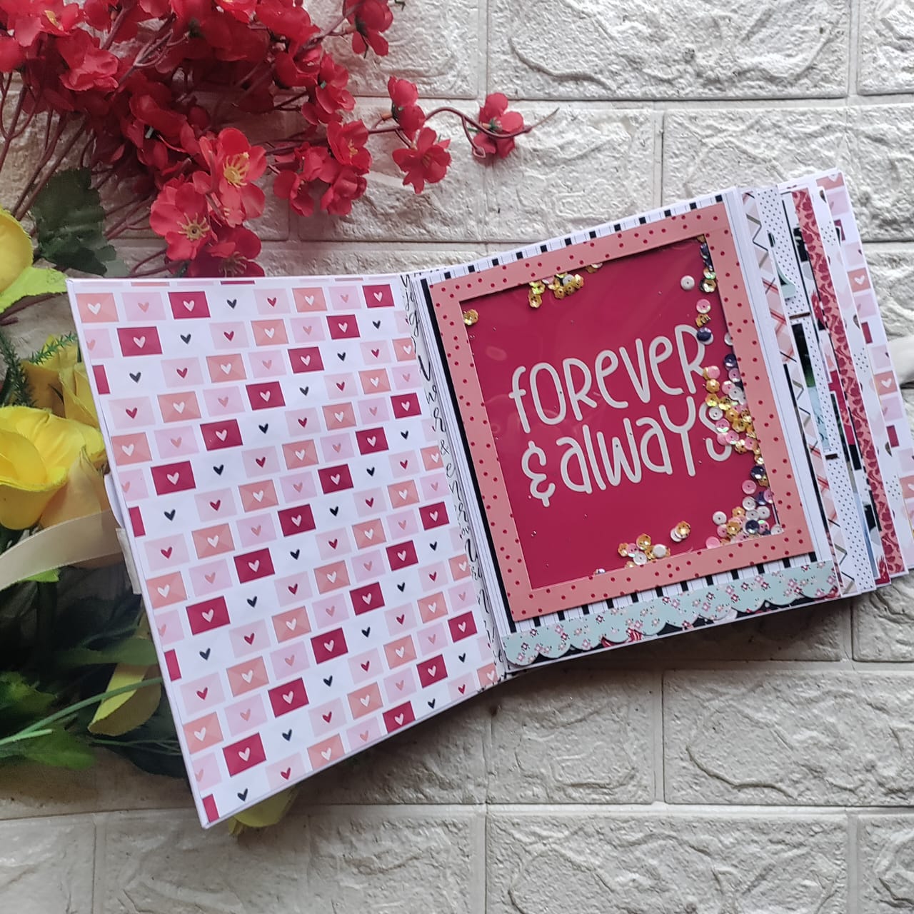 Love Story Scrapbook Album