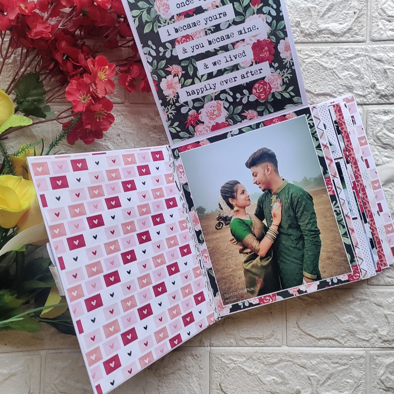 Love Story Scrapbook Album