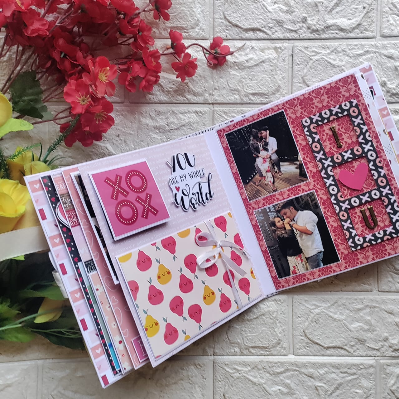 Love Story Scrapbook Album