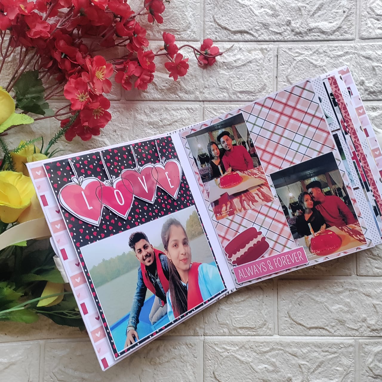 Love Story Scrapbook Album