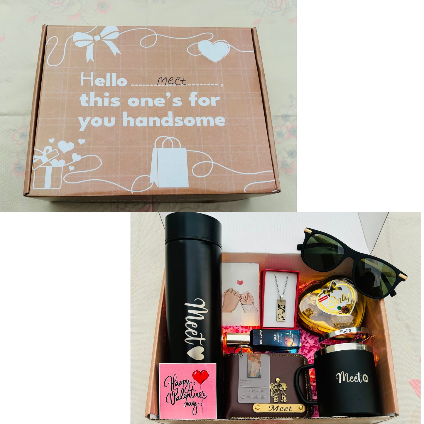 CUSTOMIZE VALENTINE HAMPER