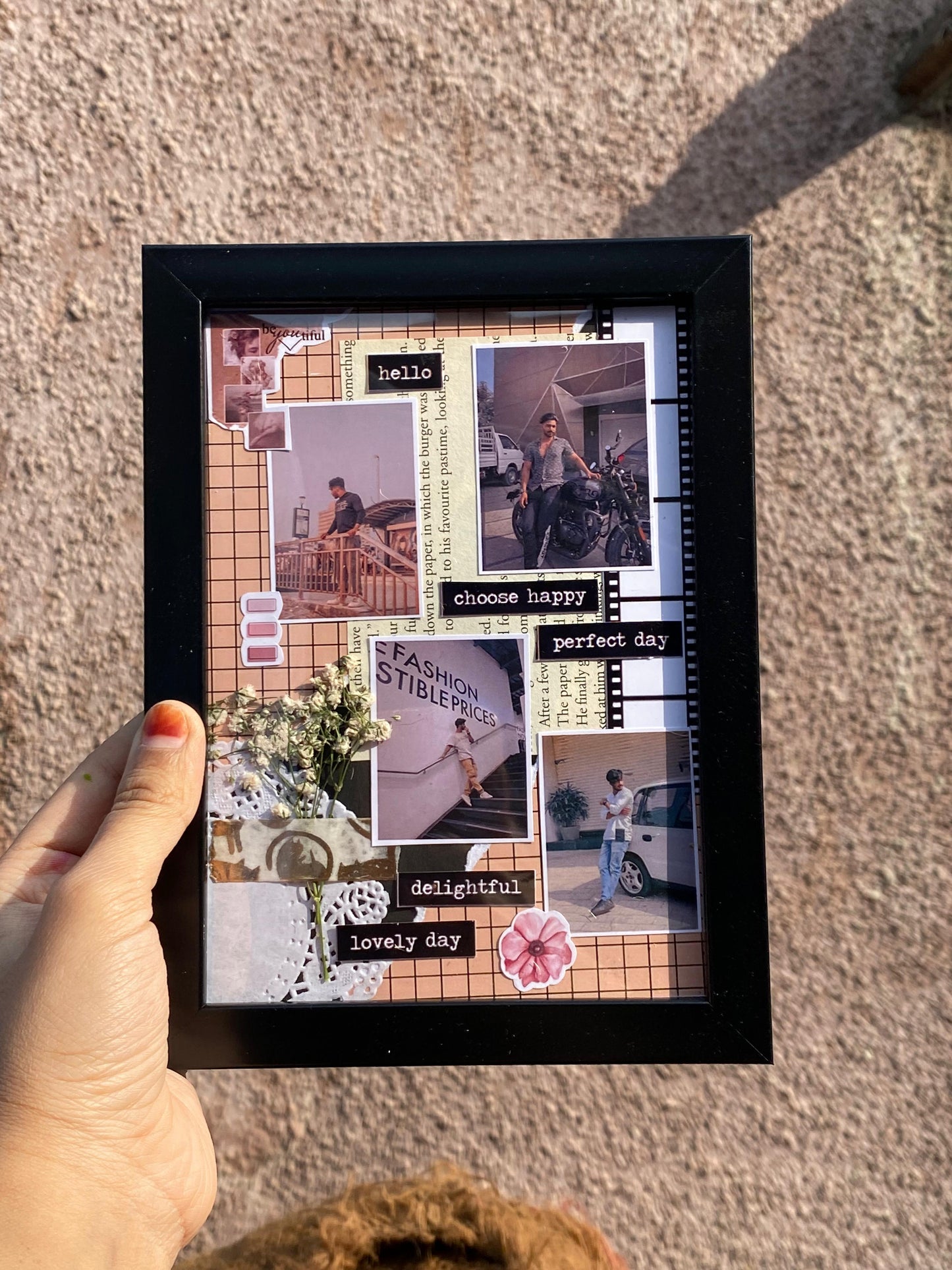 Customized Vintage Frame