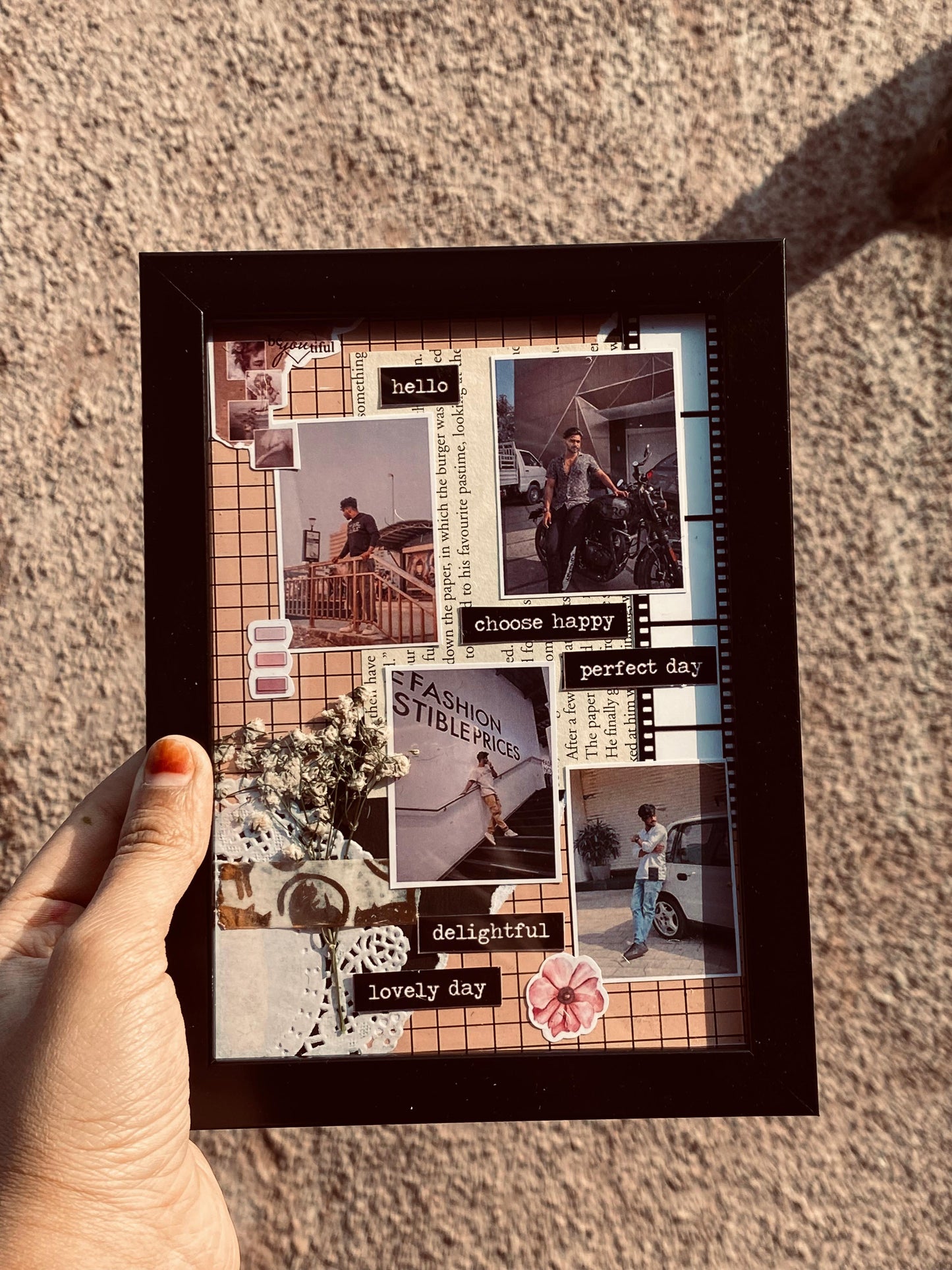 Customized Vintage Frame