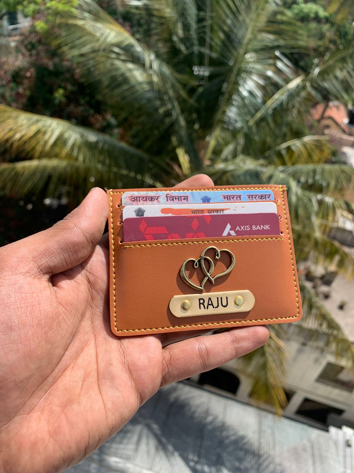 Customized Vegan Card Holder