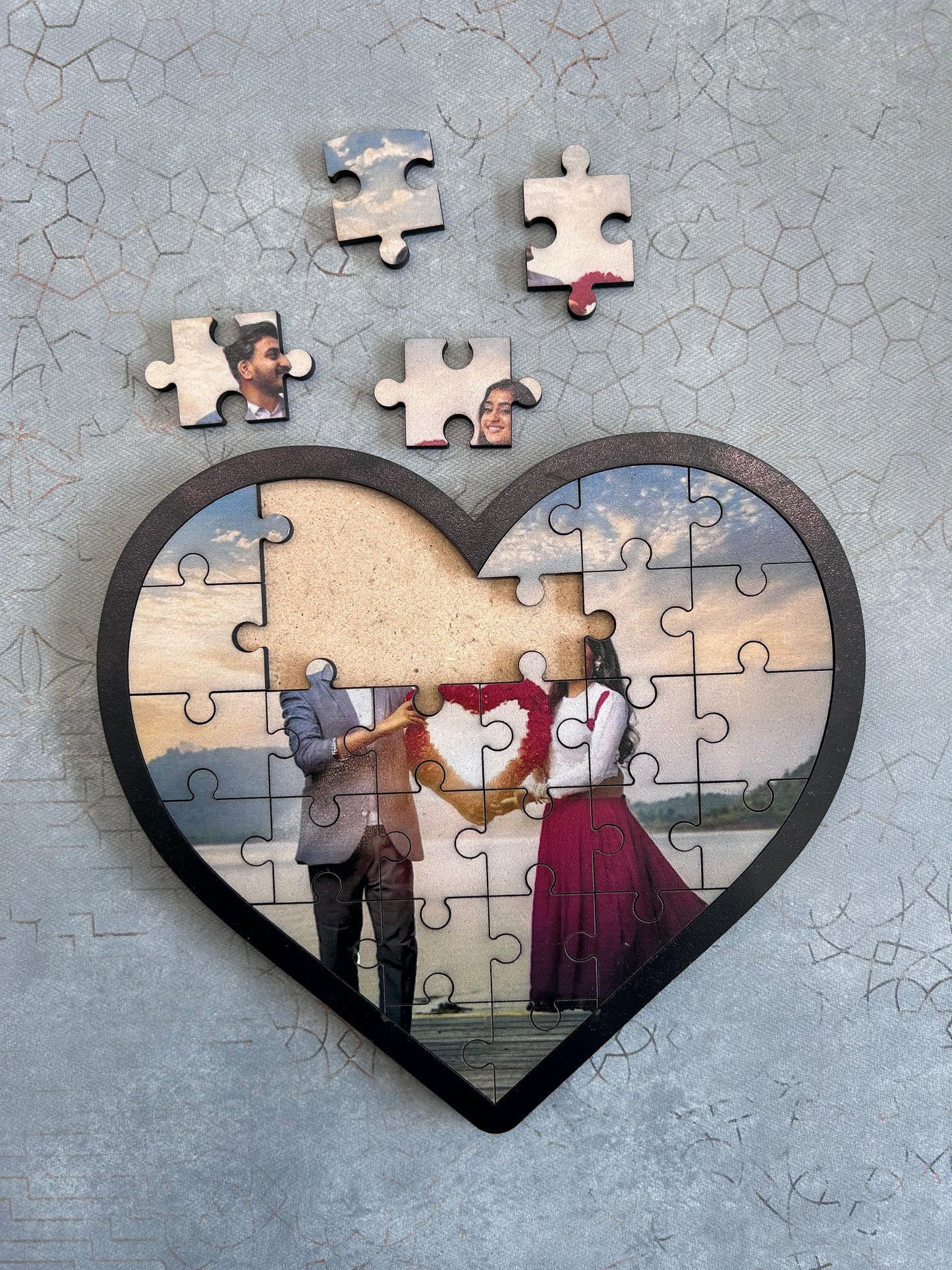 Valentine Special Heart Jig Saw Puzzle