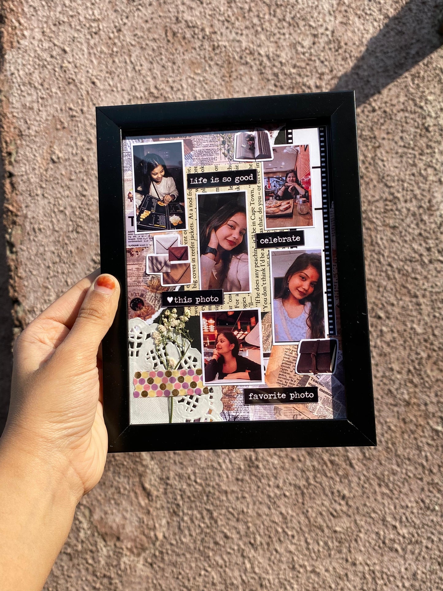 Customized Vintage Frame