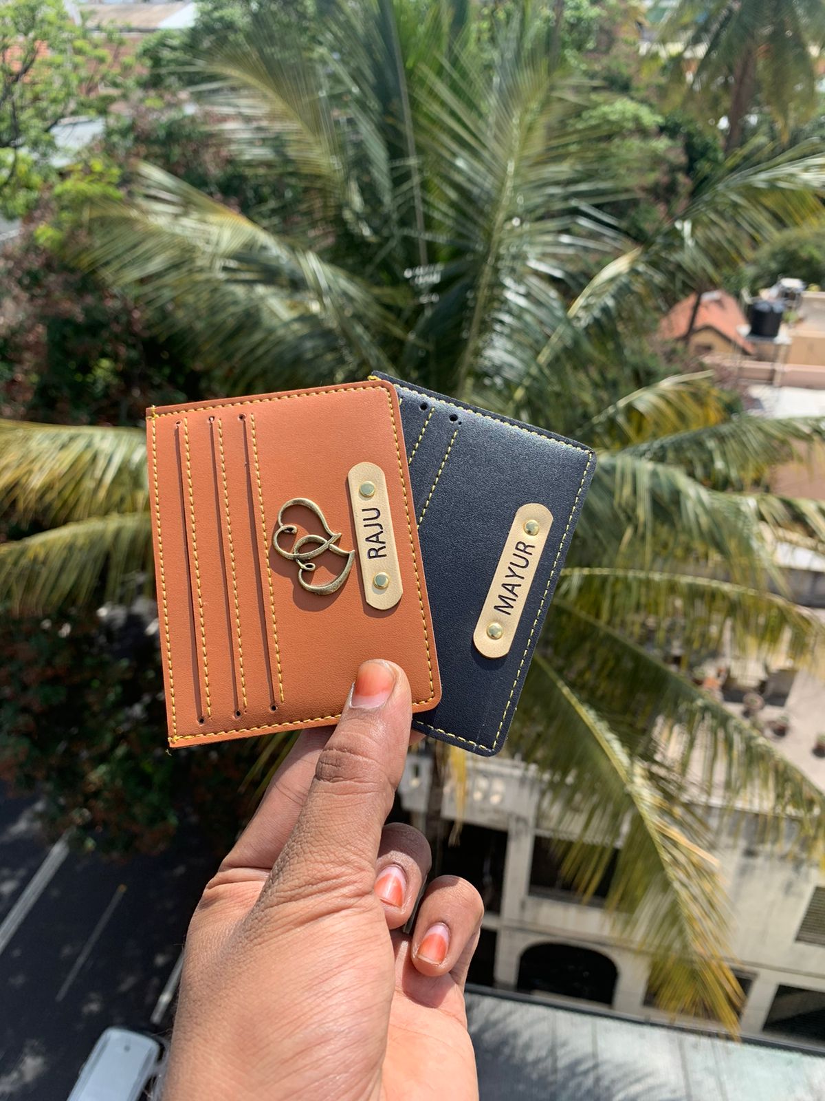 Customized Vegan Card Holder