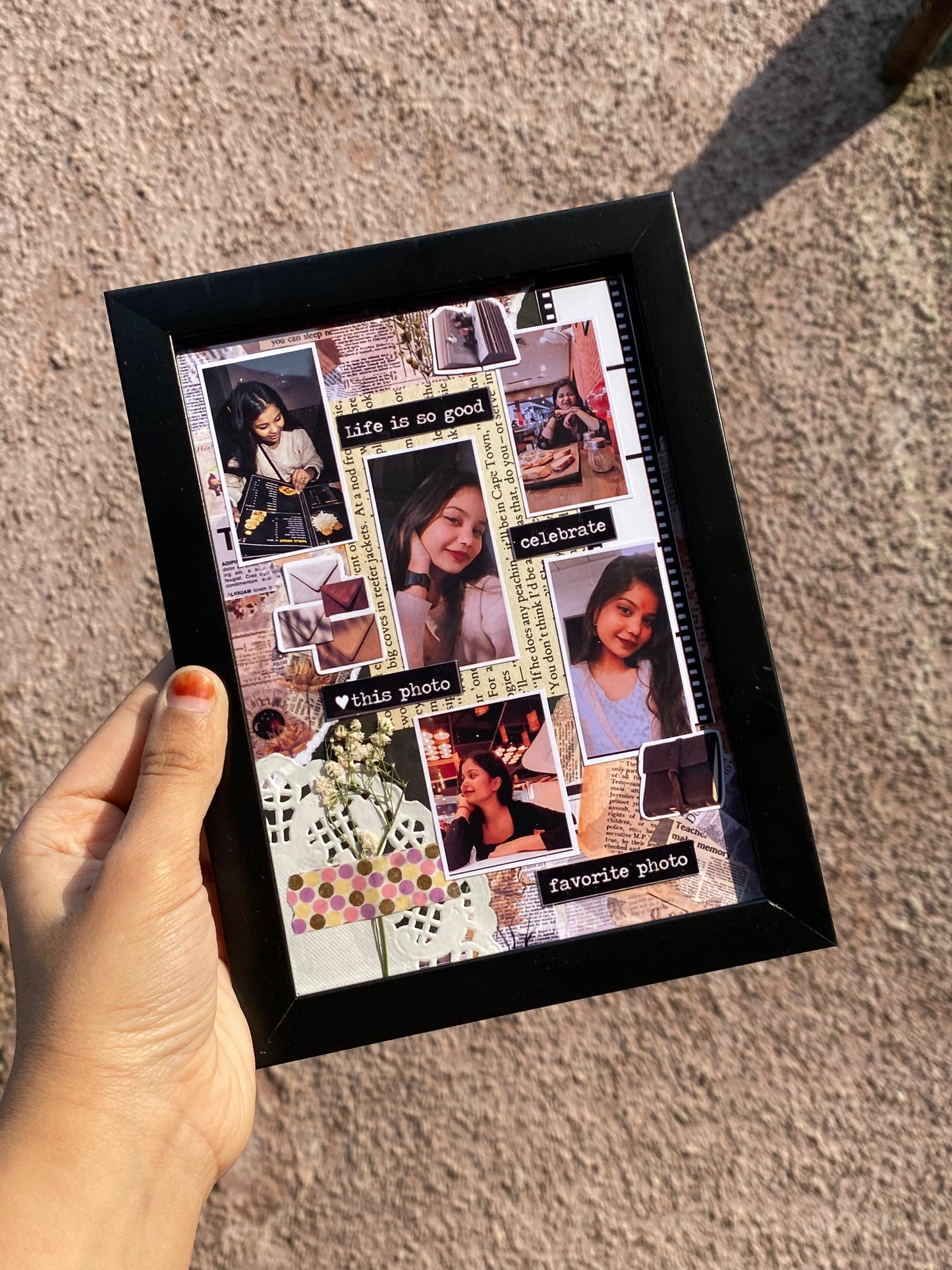 Customized Vintage Frame