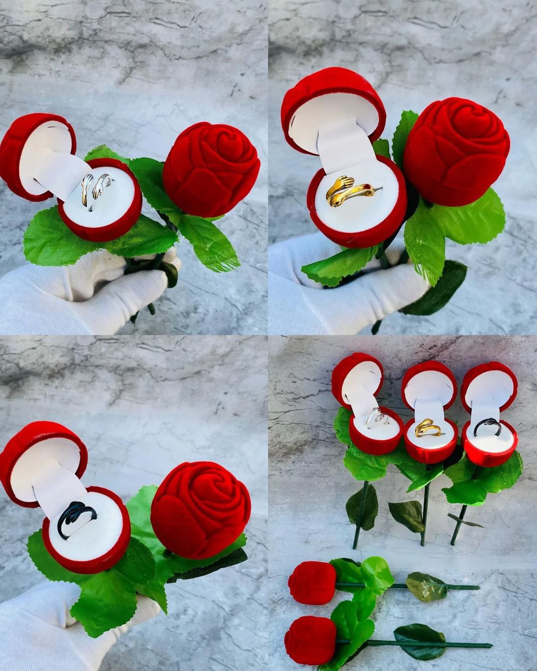 Hug Ring Rose